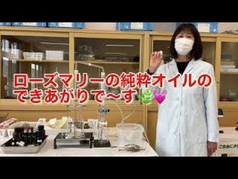 ローズマリーの１００ オイルの抽出 Youtube