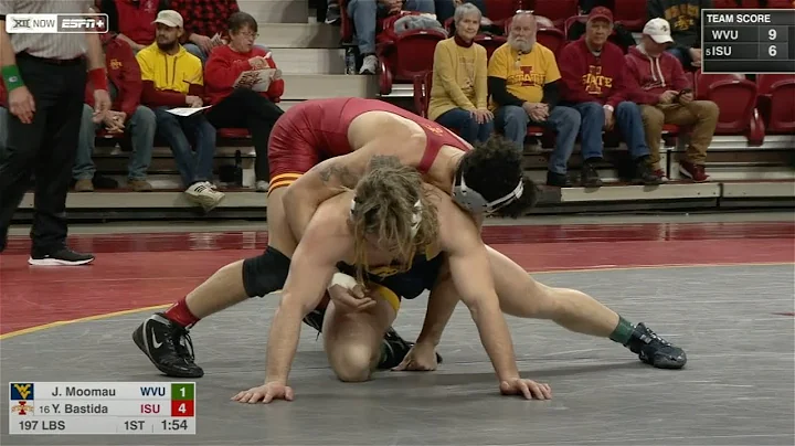 197lbs Yonger Bastida (Iowa State) tech fall Jacks...