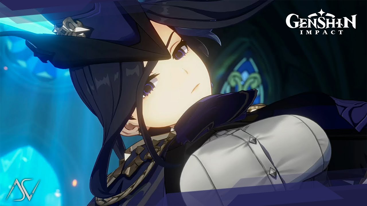 Clorinde Team Vs Devorator Cutscene - Clorinde Story Quest | Genshin ...