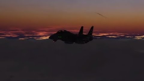 JTF-191 — DCS F-14 — Lt. Nuke flies a Case 3 with Cdr. Winder as RIO