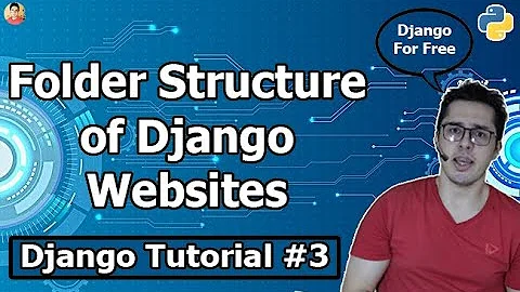Folder Structure of a Django Application | Django Tutorial #3
