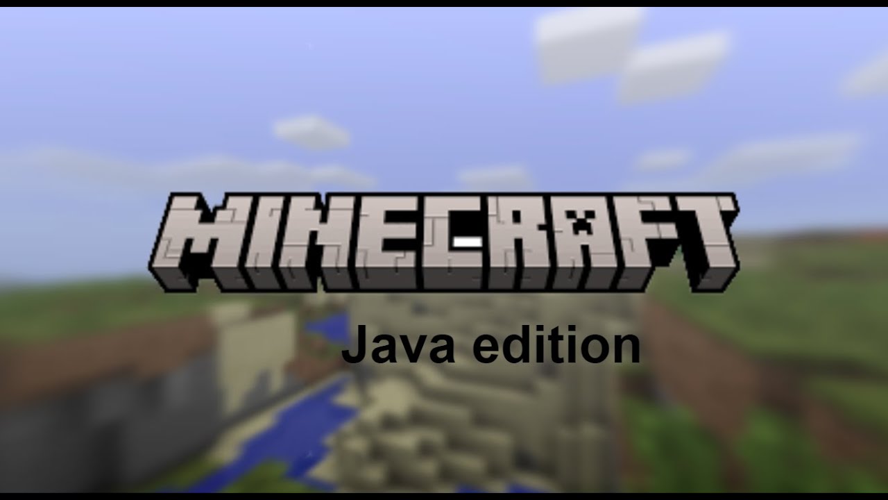 Minecraft: java edition - YouTube