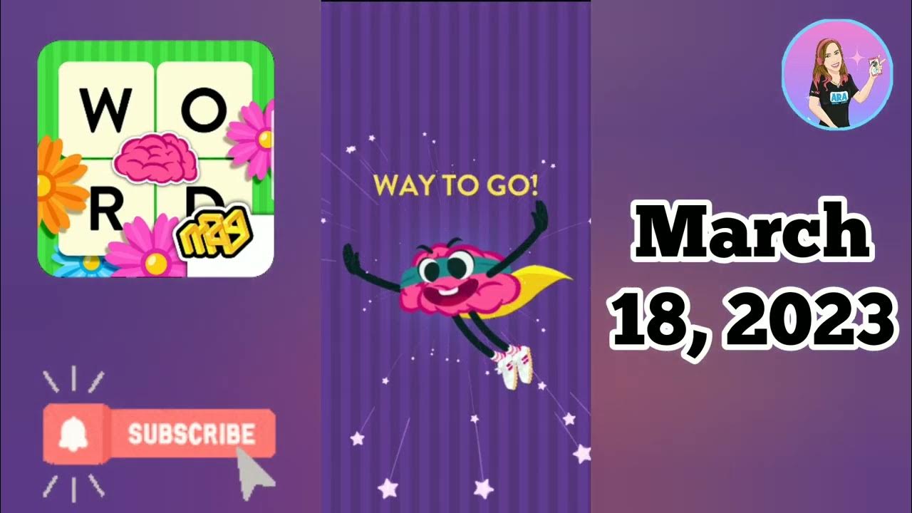 WordBrain Easter Event March 19 2023 Answers YouTube