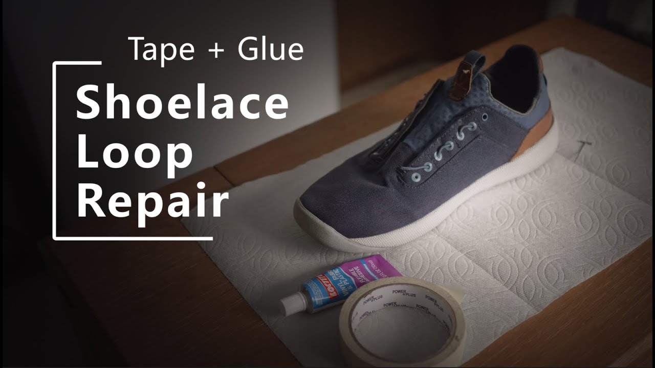 FIXED! 1 minute shoe lace repair! YouTube