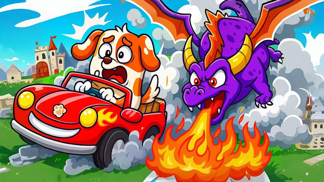 New Animation | The Enchanted PAINTING World ?! Hoo Doo Super - Pup Animation