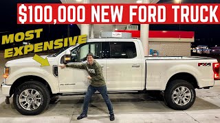 I BOUGHT The Most EXPENSIVE Ford F-250... $100,000 Truck?