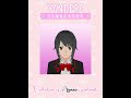 The evolution portrait of Ayano Aishi | Yandere Simulator #shorts  #short