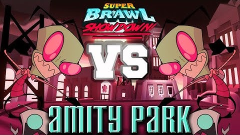 Invader Zim vs Invader Zim | Super Brawl Showdown v0.3.0b Full Match Gameplay