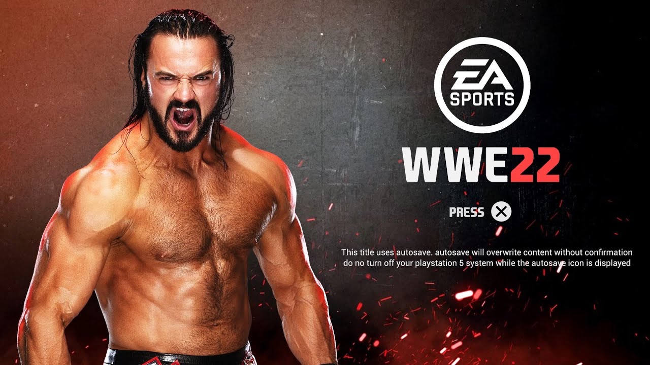 WWE 2K22: What If EA Sports Made WWE 22 / Menu Concept ...