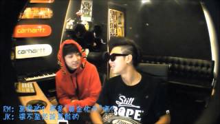 130514 Rap Monster & Jong Kook vlog 中字