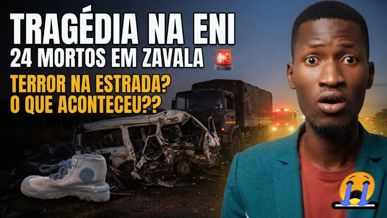 🚨 TRAGÉDIA NA EN1: Chapa com destino à África do Sul embate contra escolta militar em Zavala