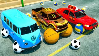 Replacing wheels with soccer balls - Wrecker Truck Assembly Tyre - Wheel City Heroes (WCH)