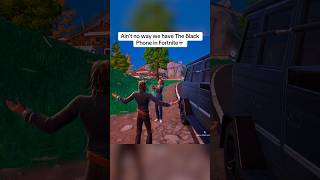 The Black Phone In Fortnite..