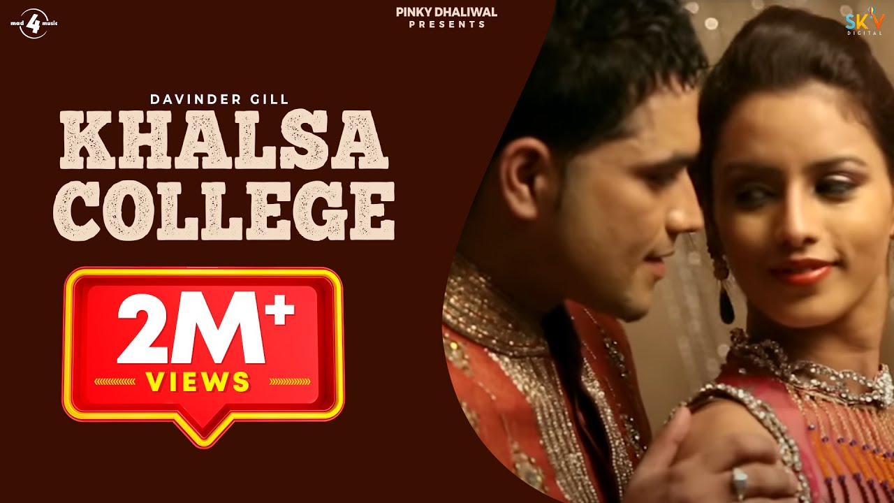 New Punjabi Song 2013 Khalsa College Davinder Gill