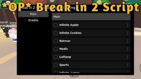 *OP* Break in 2 Script🎭 | Hydrogen - Fluxus - Delta - Arceus x - Codex Executor
