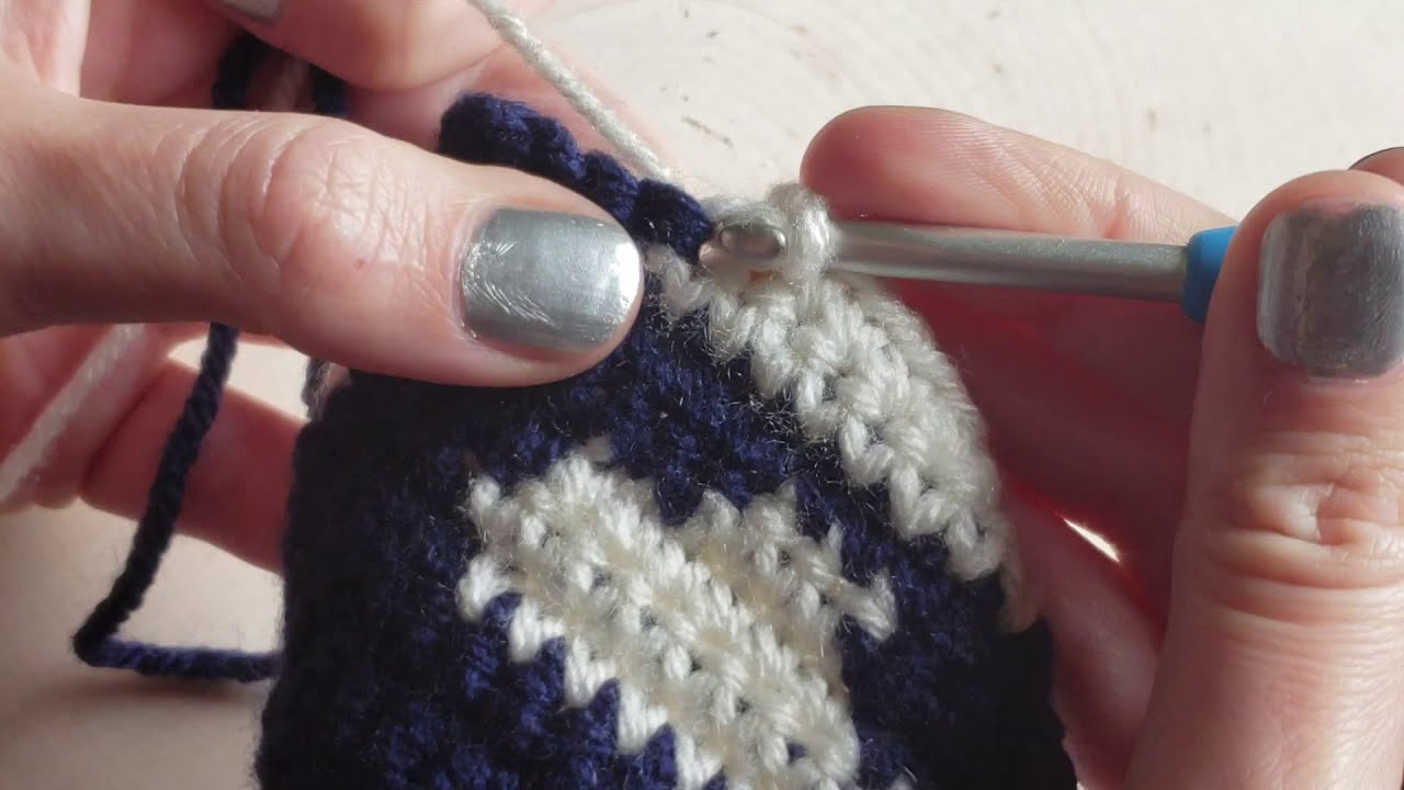 Tapestry Crochet Changing Colors YouTube