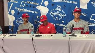 Wes Johnson, Georgia players react after punching ticket to Athens Regional final