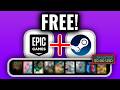 How To Get Free Games On Steam And Epic Games (2026) | Top 5!