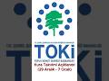 🏠 TOKİ Kura Takvimi Açıklandı! (29 Aralık - 7 Ocak) #tokikura