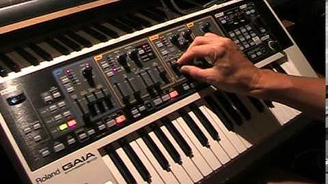 Roland Gaia Tutorial 2 - Wind Chimes and Wind - Subtractive Synthesis