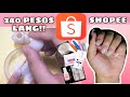 DIY Glittered Dip Powder Nails from Shopee