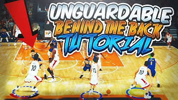 NBA 2k20 Behind The Back Dribble Cheese Tutorial😬 Best Dribble Moves in 2k20 | Best Build