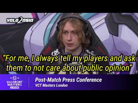 Team Vitality (VIT vs. FUT) | VALORANT Masters London | Post-match Press Conference