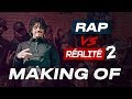 Making of  rap vs realite 2  mister v