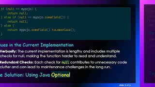 Refactor Null Checks in Java with Optional for Cleaner Code