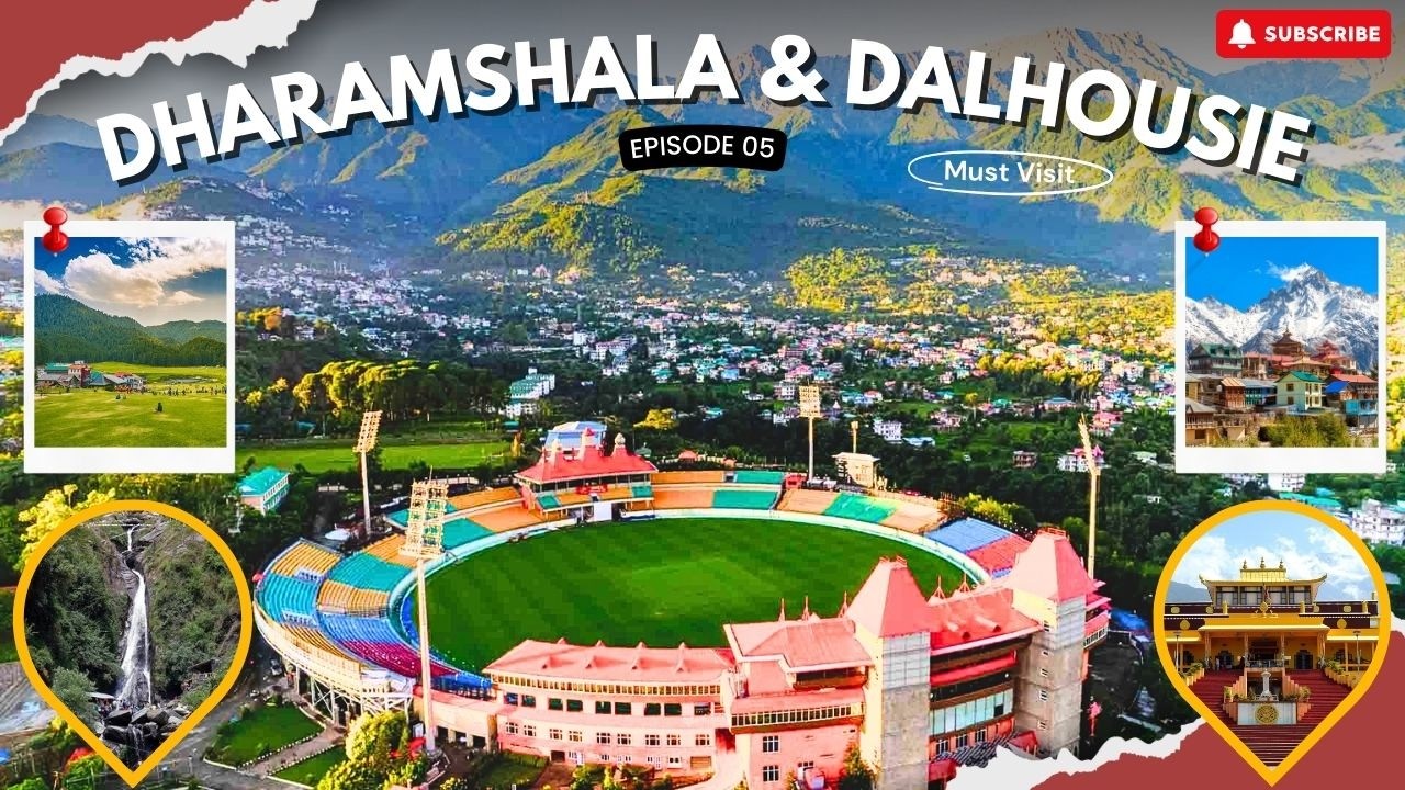Dharamshala & Dalhousie | Stadium - Waterfall Vlog 5 | Eating & Following Raw Food | Dr. Zarna Patel