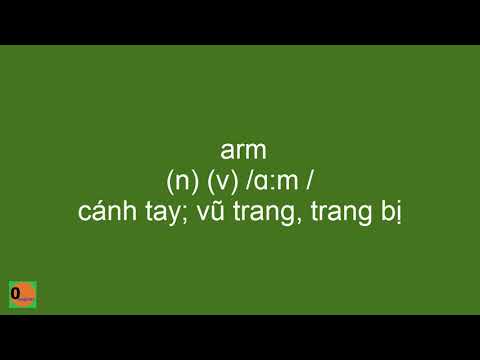 850 từ vựng tiếng anh cho người mới bắt đầu phần 2
