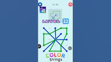 Color Strings Part #2 Puzzle Challenge Solution#shorts #shortsvideo