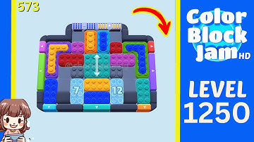 Color Block Jam Level 573 (1250) Solution Walkthrough
