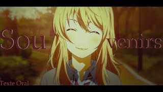 [AMV] Nightcore - Souvenir (Texte Oral) ~ ( French lyrics)