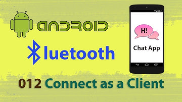 012 : Bluetooth Chat Application (Client Thread) : Android studio bluetooth communication