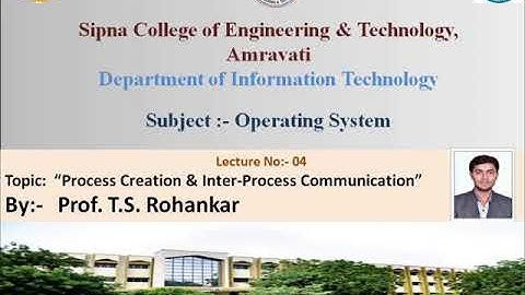 Operating System Lecture 04 Part 1