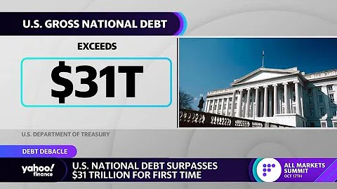 U.S. national debt surpasses $31 trillion