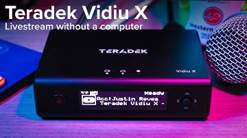 Teradek Vidiu X: The Simplest Way to Livestream - No Computer Required