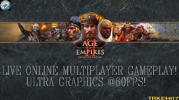 Age of Empires II: Definitive Edition | LIVE Online 1v1 Multiplayer Gameplay - Ultra Graphics @60FPS
