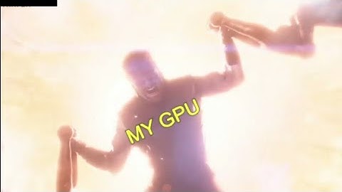 Running Unreal Engine 5 on my weak GPU Like...