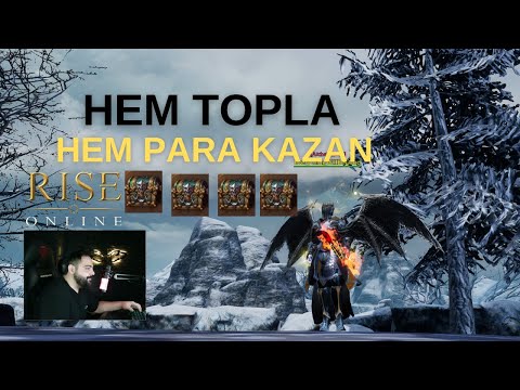 TOPLAYICILIK HEM LVL KAS HEM PARA KAZAN  / ZİNDAN/DEATVALLEY PK % 75 KILL KUTU AÇILIMI / RİSE ONLİNE