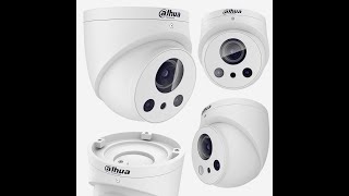blender 3d model Dahua surveillance camera