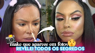 COMO fazer uma MAKE APARECER NAS SELFIES! screenshot 3