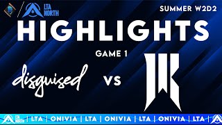 DSG vs SR Highlights Game 1 — LTA North 2025 — Disguised vs Shopify Rebellion by Onivia