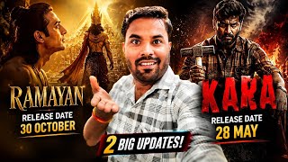 Ramayan Release Date Confirm 😱 | Dhanush KARA Netflix Release Date 28 May | Big Movie Updates