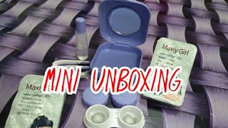 Contact Lens & Travel Kit Unboxing ❤ Michelle's Vlog screenshot 5