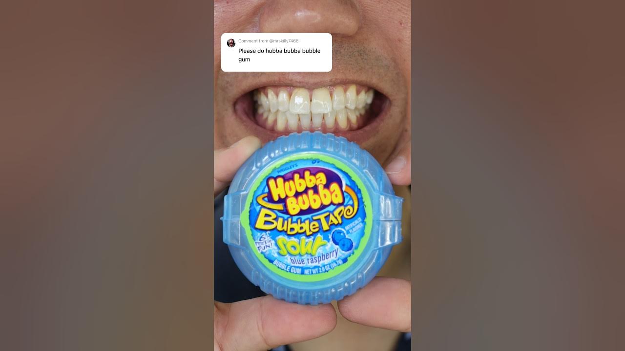 ASMR | Hubba Bubba bubble gum tape ASMR | Hubba Bubba bubble gum tape