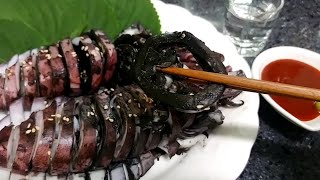 버터 같은 먹물의 풍미 - 무늬오징어 통찜