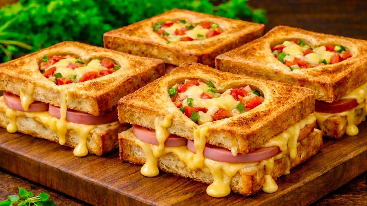 Ich hätte nicht gedacht, dass dieser Toast so lecker sein würde – Frühstück in 10 Minuten.