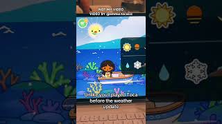 THROWBACK TO TOCA BOCA BEFORE EVERYONE KNEW THE WEATHER TRICK ☔️ if you know you know✨@emmie.tocasss
